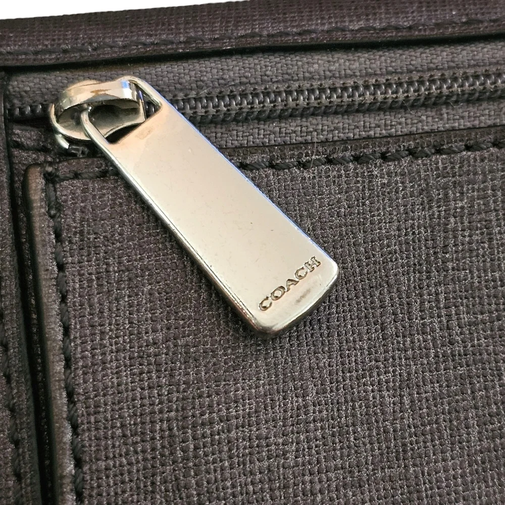 Coach Leather Soft Wallet Envelope Style